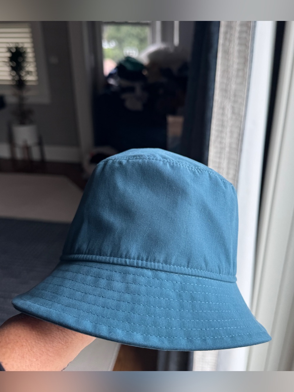 Men's Teal Blue Bucket Hat - Classic Casual Style